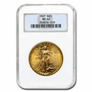 1927 $20 Saint-Gaudens Gold Double Eagle MS-62 NGC 1927 $20 Saint-Gaudens Gold Double Eagle MS-62 NGC